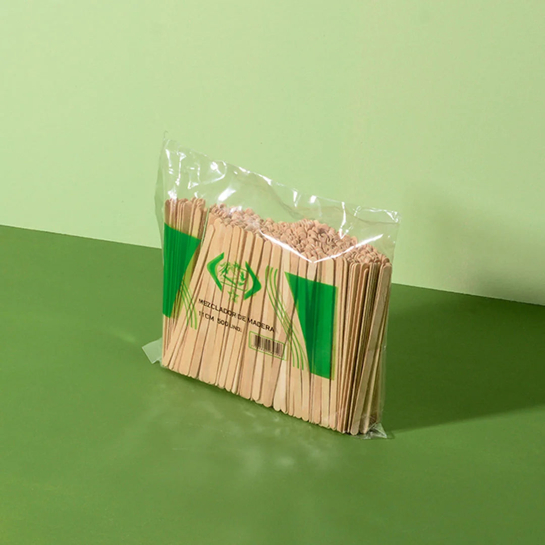 PALOS MADERA BIODEGRADABLE