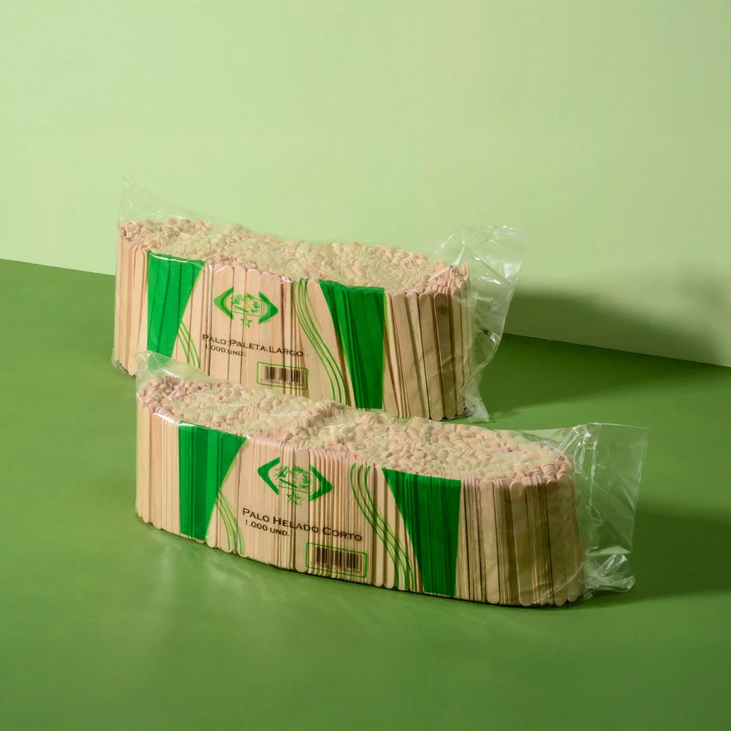 PALOS MADERA BIODEGRADABLE